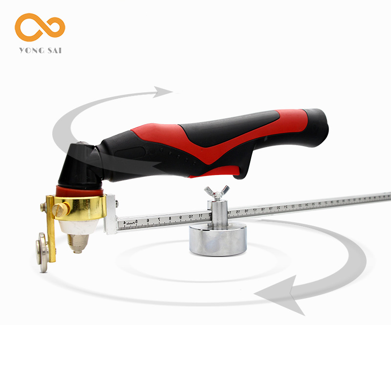 Compass Lensatic - P80 Verstelbare plasmasnijbrander Cirkelkompasrol Magnetisch geleidewiel