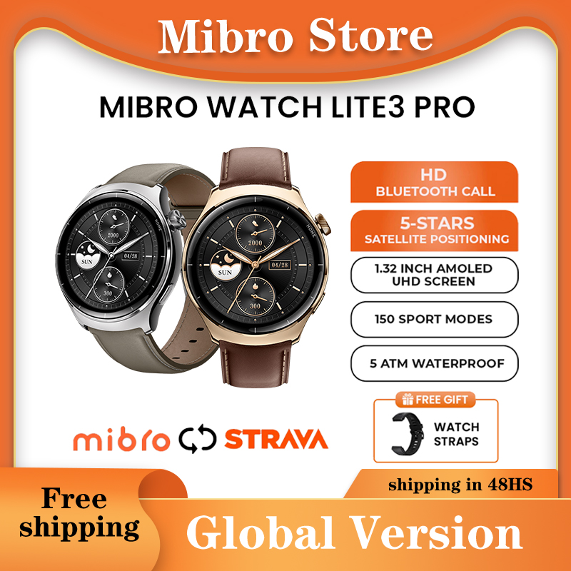Compass Lensatic - Mibro Lite3 Pro Smartwatch Herenhorloge Waterdicht