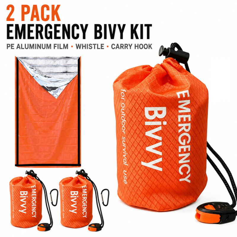 2-pack noodslaapzak, PE alumin - Emergency Whistle Loud recensie en prijs
