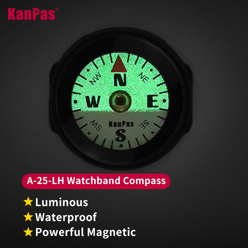 KANPAS Horlogeband Kompas Pols - Compass Lensatic recensie en prijs
