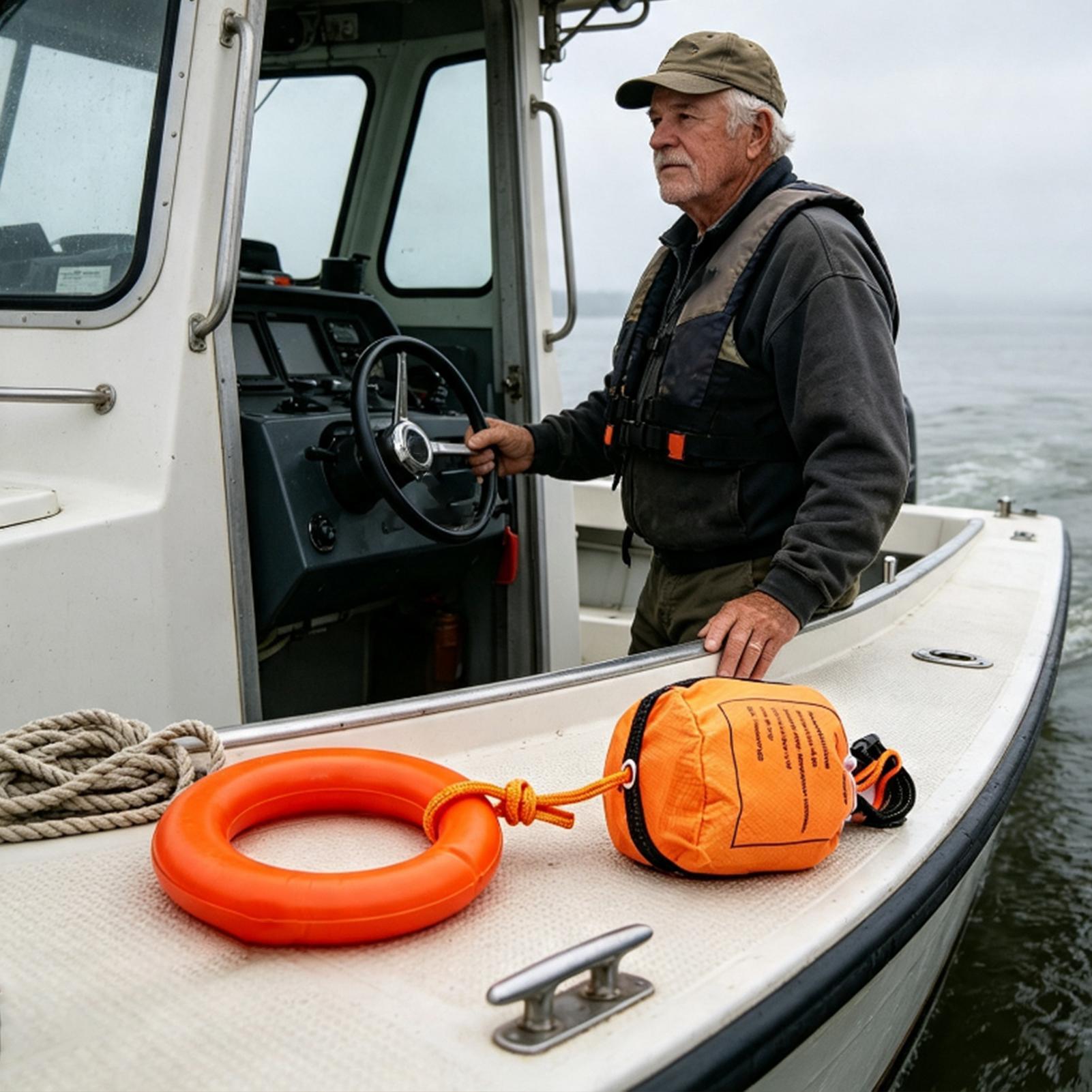 Werpzak voor varen, reflectere - Rescue Rope Throw recensie en prijs